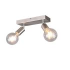 Nickel spotlight tak modern, Odin, med brytare
