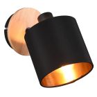 Brun väggspotlight modern, Koge