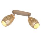 Brun spotlight tak modern, Delana