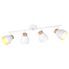 Vit spotlight tak modern, Riette