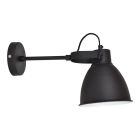Industri vägglampa svart, Locker