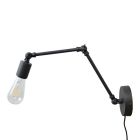 Industri vägglampa svart, Orloni