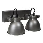 Industri vägglampa zink, Redon