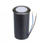 Modern decklight silver, Marcus, 1W, 6500K LED, IP67