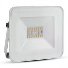 Vit smart strålkastare modern, Leander, 20W, justerbar ljusfärg LED, IP65