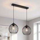 Industri fönsterlampa svart, Wiro