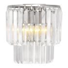 Design vägglampa krom, Kajol