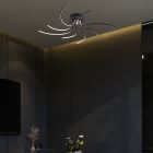 Modern taklampa guld, Laurina, 36W, varm till kall vit justerbar LED
