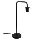Aluminium bordslampa utan skärm svart, Rika
