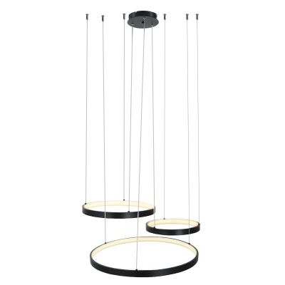 Design fönsterlampa svart, Giorgio, 60W, 2700K LED