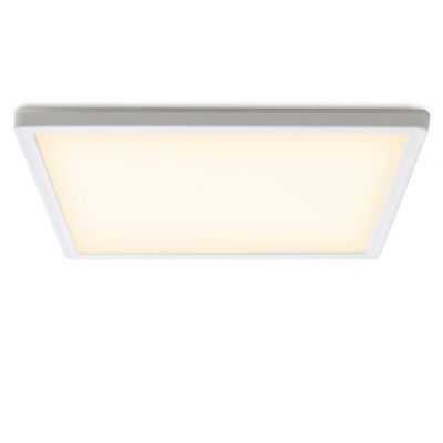 Plast plafond vit, Shona, 18W, 3000K LED, 3 stegs dimmer