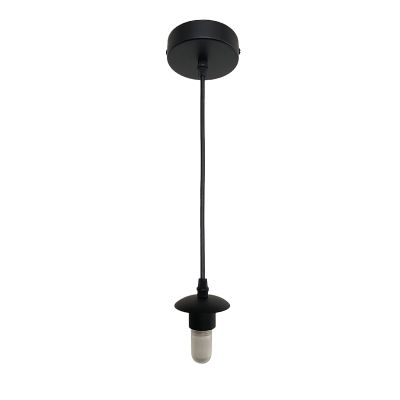 Metall fönsterlampa utan skärm svart, Aafje, IP44