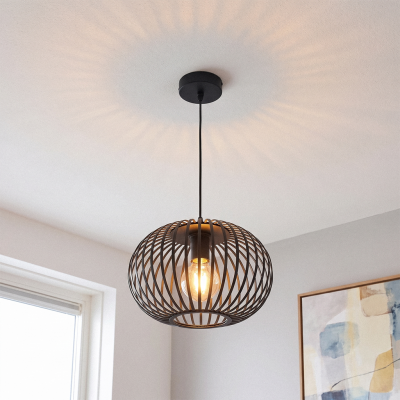 Industri fönsterlampa svart, Lieve