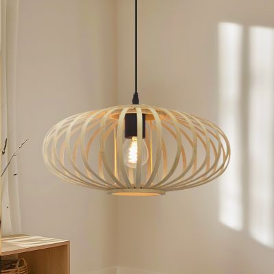 Bambu fönsterlampa brun, Lieve