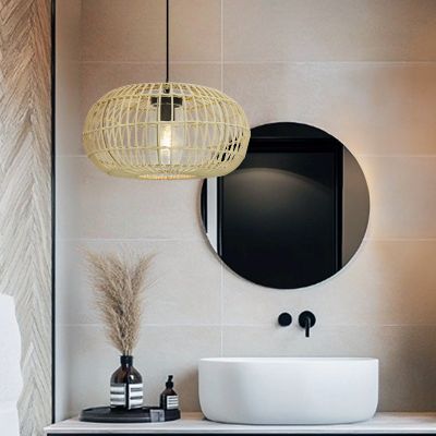 Rotting fönsterlampa badrum brun, Emilio, IP44