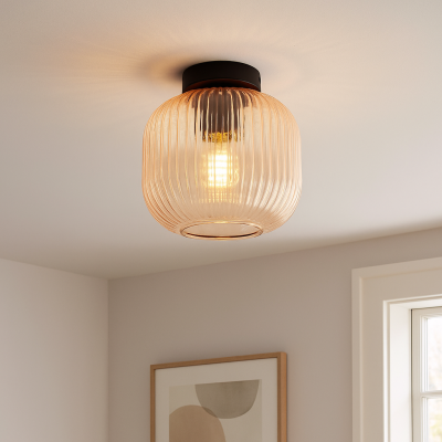 Design taklampa rosa, Charlois