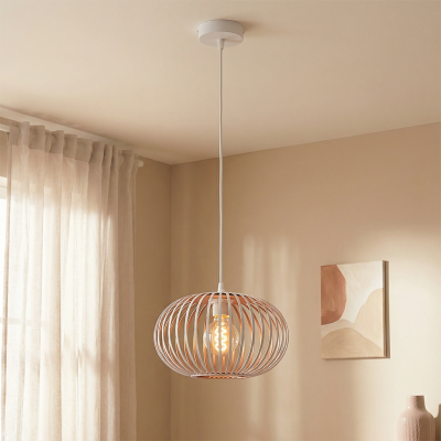 Industri fönsterlampa taupe, Lieve
