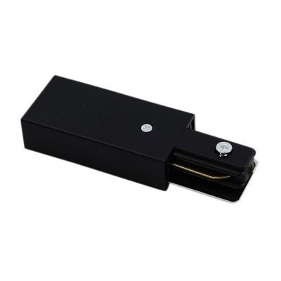 Anslutningsstycke, 1-fas, svart