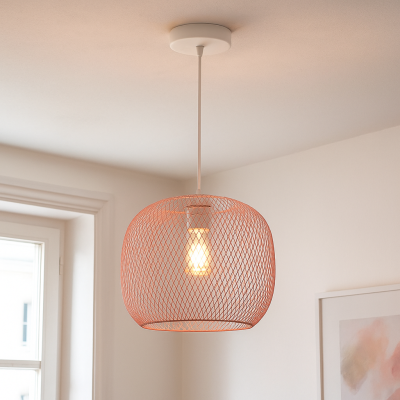 Industri fönsterlampa rosa, Emado