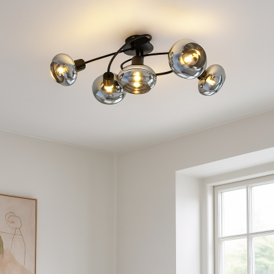 Design taklampa svart, Skip
