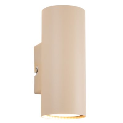Modern up down vägglampa beige, Elena