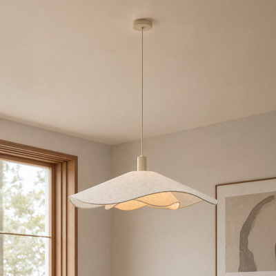 Rustik fönsterlampa beige, Mimi