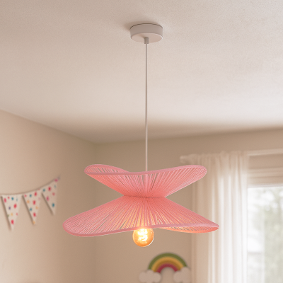 Papper fönsterlampa rosa, Rosalie