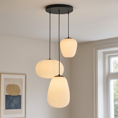 Modern fönsterlampa vit, Davide