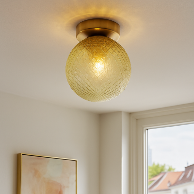 Retro taklampa grön, Johnson