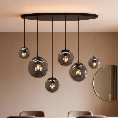 Design fönsterlampa grå, Dolf