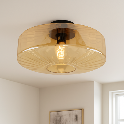 Design plafond bärnstensfärgad, Sevda