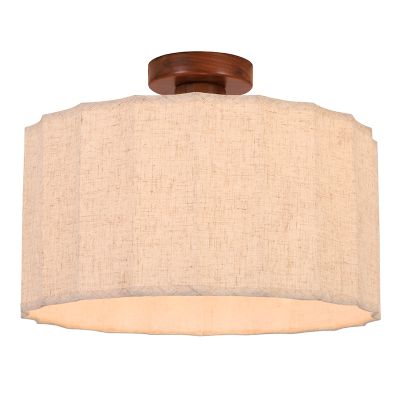 Rustik taklampa beige, Loulou