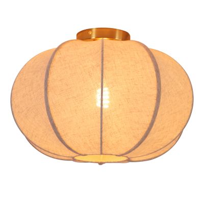 Rustik taklampa beige, Agnes
