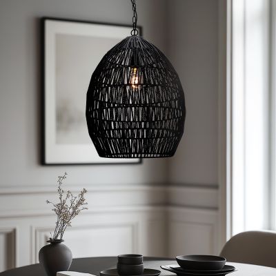 Industri fönsterlampa svart, Peggy