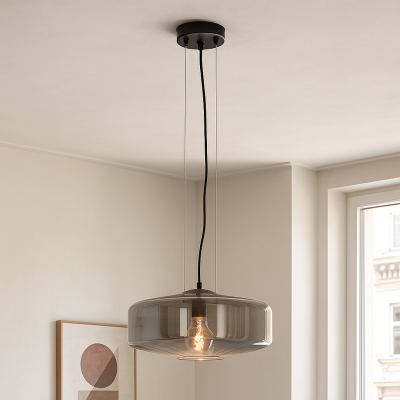 Design fönsterlampa grå, Sevda
