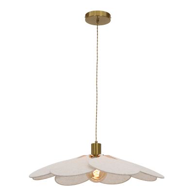 Rustik fönsterlampa beige, Nena