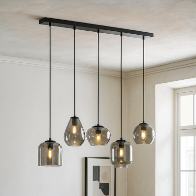 Modern fönsterlampa grå, Caia