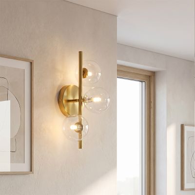 Design vägglampa transparent, Remo