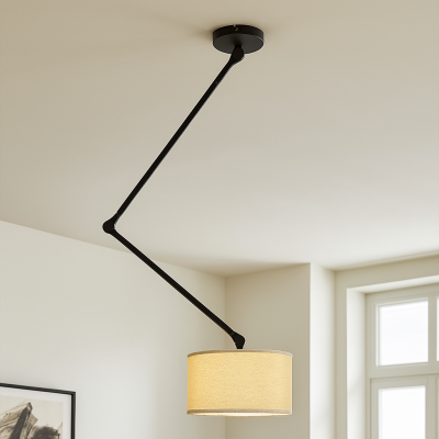 Modern taklampa svart, Timmy