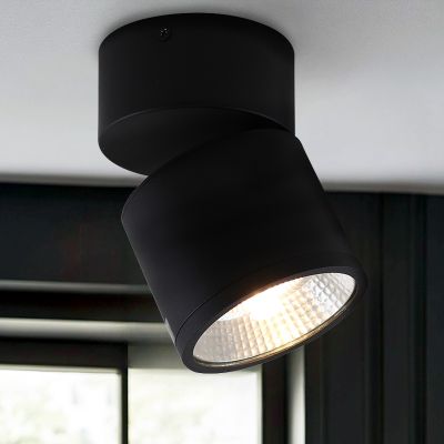 Modern spotlight tak svart, Thomas