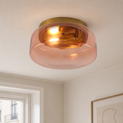 Design taklampa rosa, Byron