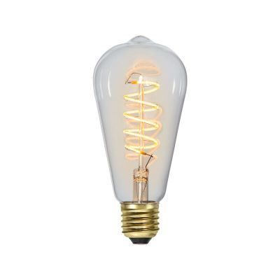 3-stegs dimbar filament E27 ST64 Edison, 4w varmvit (2100k)