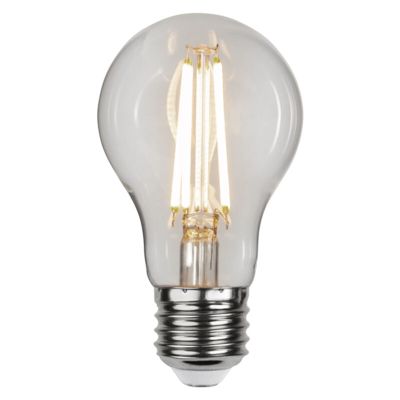 3-stegs dimbar filament E27 A60, 6,5w varmvit (3000k)