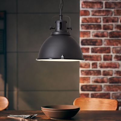 Industri fönsterlampa svart, Alexi