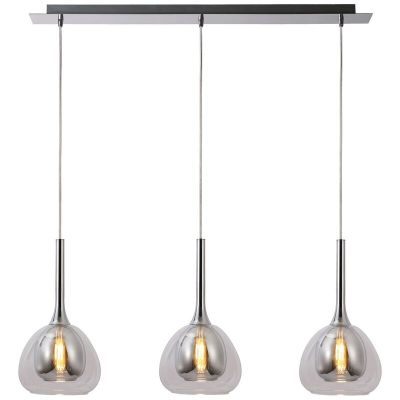 Modern fönsterlampa krom, Emmelien