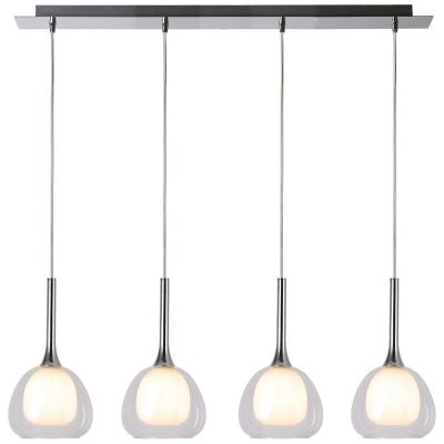 Modern fönsterlampa krom, Emmelien