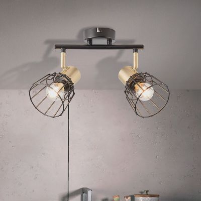 Retro spotlight tak mässing, Luitzen