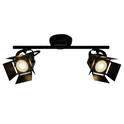 Industri spotlight tak svart, Jowenna, 5W, 3000K LED