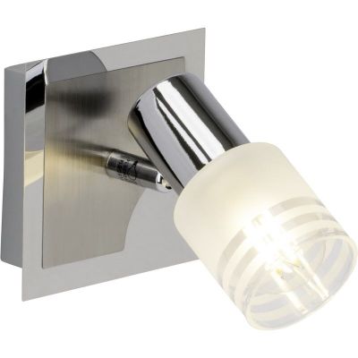 Metall vägglampa krom, Blake