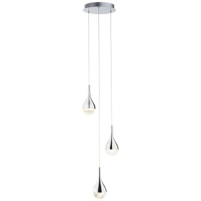 Klassisk fönsterlampa krom, Emma, 5W, 3000K LED